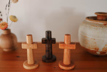 Load image into Gallery viewer, Miniature Hand-turned Cross
