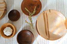 Load image into Gallery viewer, rimmed walnut dish (small) • batch 321
