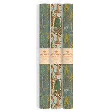 Load image into Gallery viewer, Recyclable Gift Wrap / Wrapping Paper: Redwoods: Plastic Wrapped
