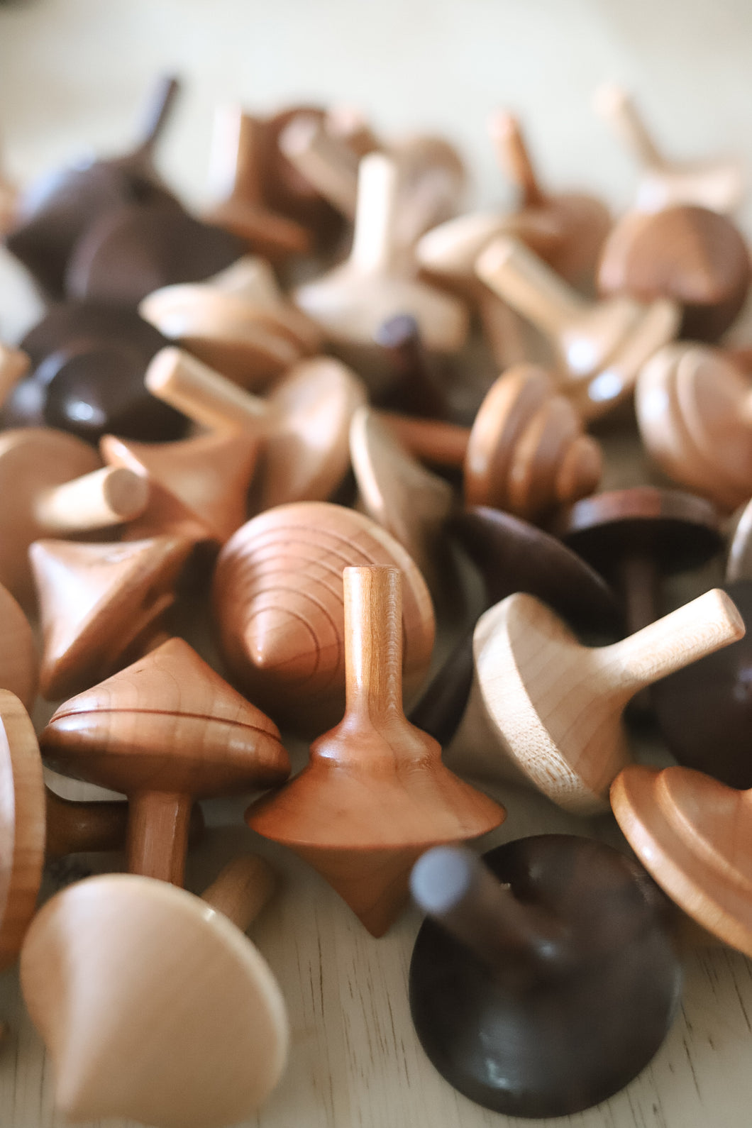 Spinning Tops • Heirloom Hardwood Toy