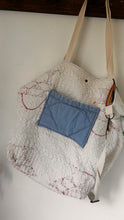 Load image into Gallery viewer, Carry-all XL patchwork 3 way tote
