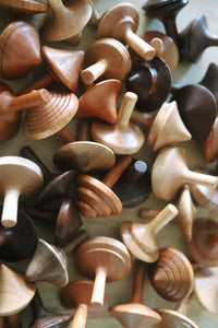 Spinning Tops • Heirloom Hardwood Toy