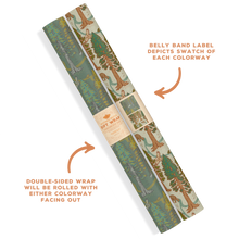 Load image into Gallery viewer, Recyclable Gift Wrap / Wrapping Paper: Redwoods: Plastic Wrapped
