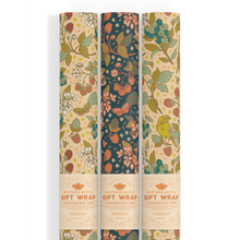 Load image into Gallery viewer, Recyclable Gift Wrap / Wrapping Paper: Berries: Plastic Wrapped
