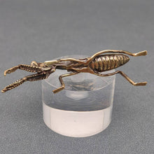 Load image into Gallery viewer, Brass Mantis Desktop Ornaments Decoration
