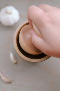 Mushroom Mortar & Pestle