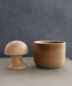 Mushroom Mortar & Pestle