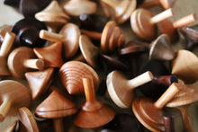 Load image into Gallery viewer, Spinning Tops • Heirloom Hardwood Toy
