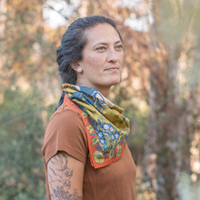 Load image into Gallery viewer, Organic Fair Trade Bandana: San Gabriel Foothills
