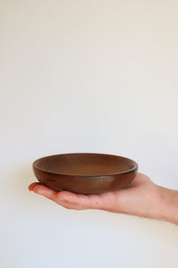 rustic walnut dish • batch 321