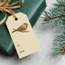 Load image into Gallery viewer, Gift Tag Set of 8: Holiday (Green)
