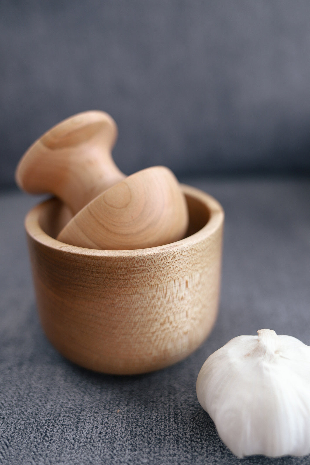 Mushroom Mortar & Pestle