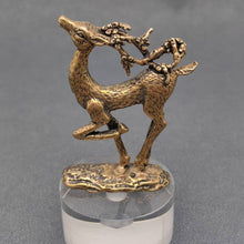 Load image into Gallery viewer, Brass Deer Desktop Ornaments Decoration
