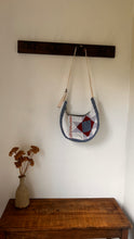 Load image into Gallery viewer, Patchwork croissant bag
