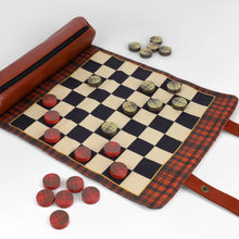Load image into Gallery viewer, Pendleton Red Black Check Pattern Chess &amp; Checkers
