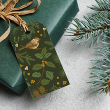 Load image into Gallery viewer, Gift Tag Set of 8: Holiday (Black)
