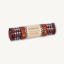 Load image into Gallery viewer, Pendleton Red Black Check Pattern Chess &amp; Checkers

