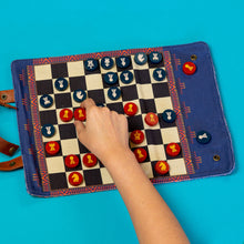 Load image into Gallery viewer, Pendleton Chess &amp; Checkers Set
