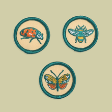 Load image into Gallery viewer, Iron on Patch: Insect Badges
