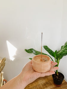 Hand-Turned Incense Holders