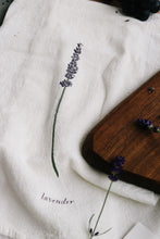 Load image into Gallery viewer, Lavender Kitchen Towel | June &amp; December
