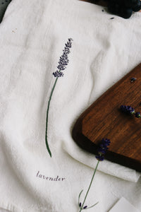 Lavender Kitchen Towel | June & December