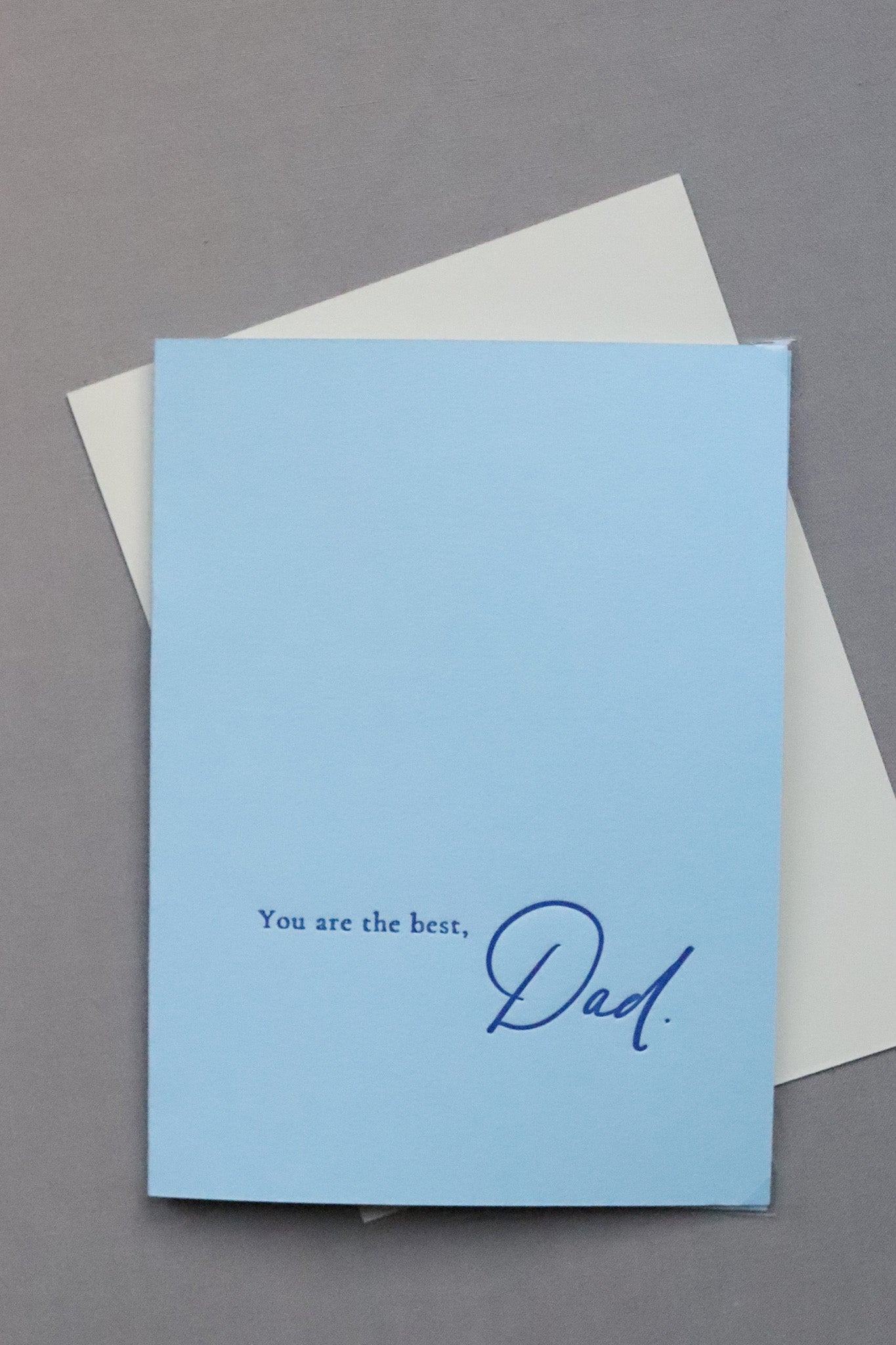You Are The Best, Dad - Letterpress Card
