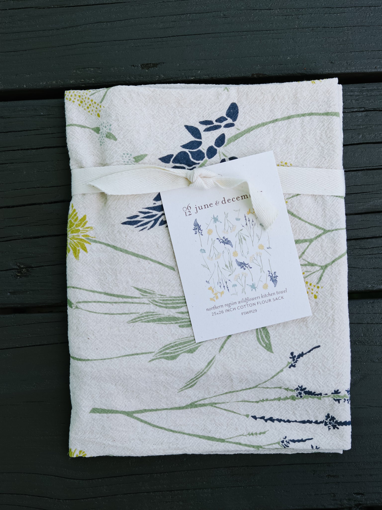 Northern Region Wildflowers Towel | June & December