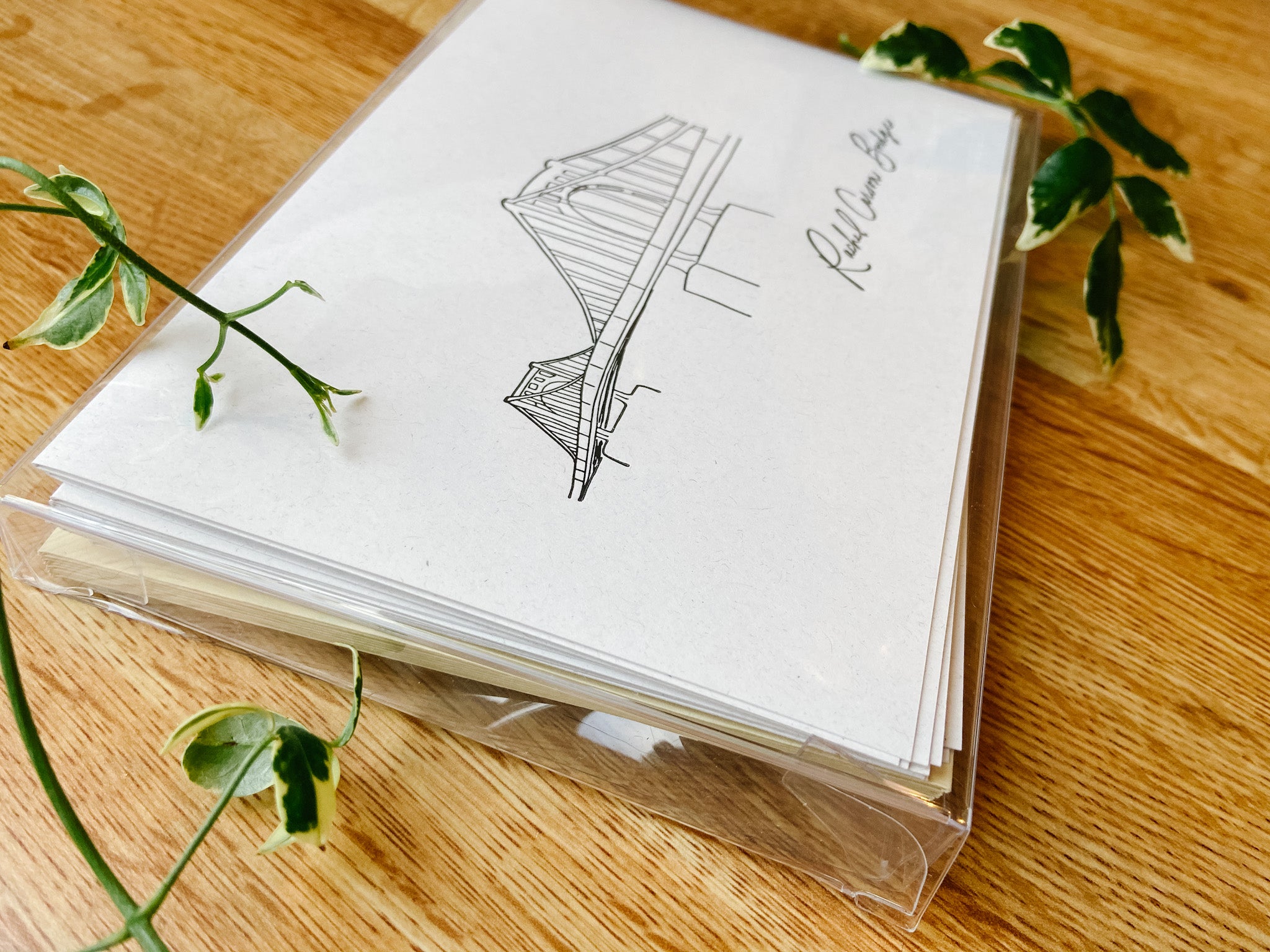 Letterpress Note Cards | Pittsburgh Bridges
