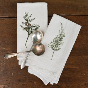 Winter Greens Napkins, Set of 4 | June & December
