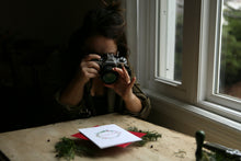 Load image into Gallery viewer, Christmas Card | Merry Christmas Watercolor Wreath
