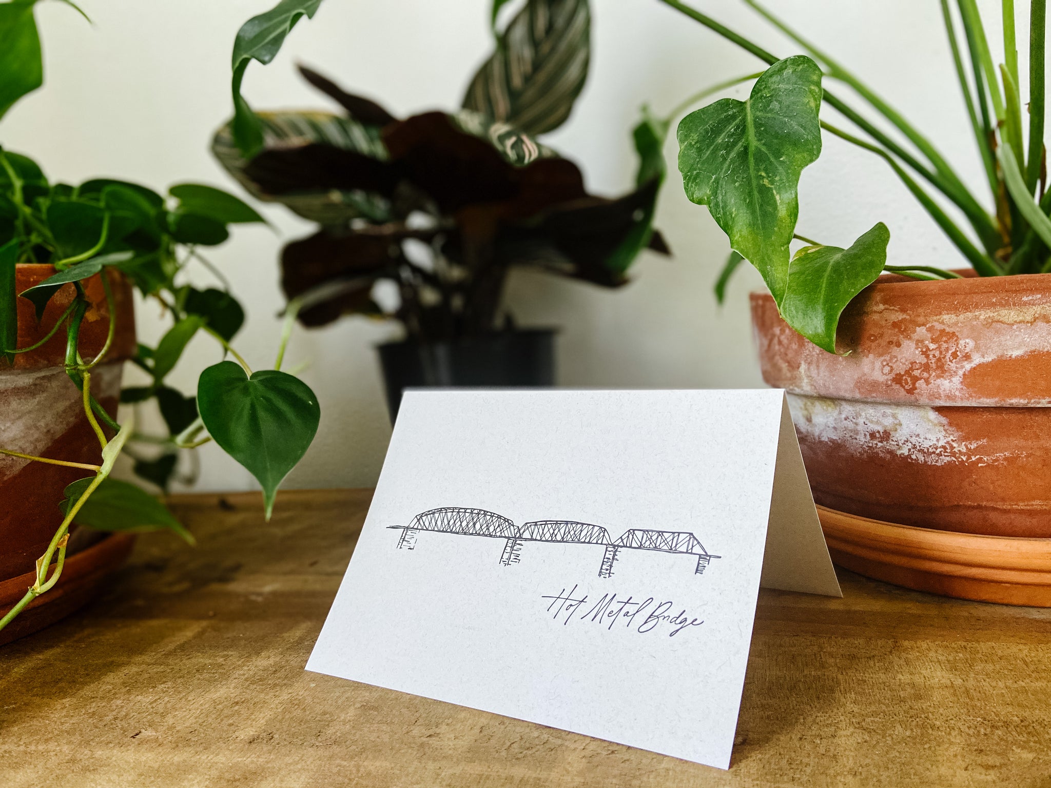 Letterpress Note Cards | Pittsburgh Bridges