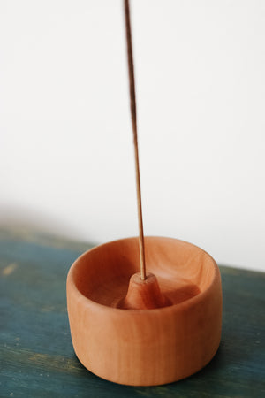 Hand-Turned Incense Holders