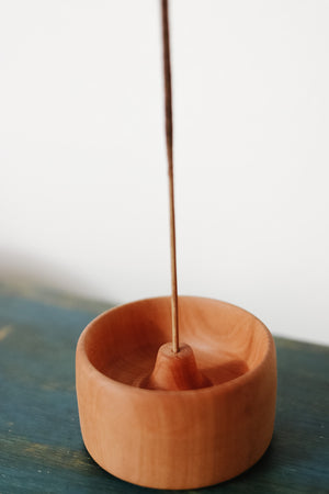 Hand-Turned Incense Holders