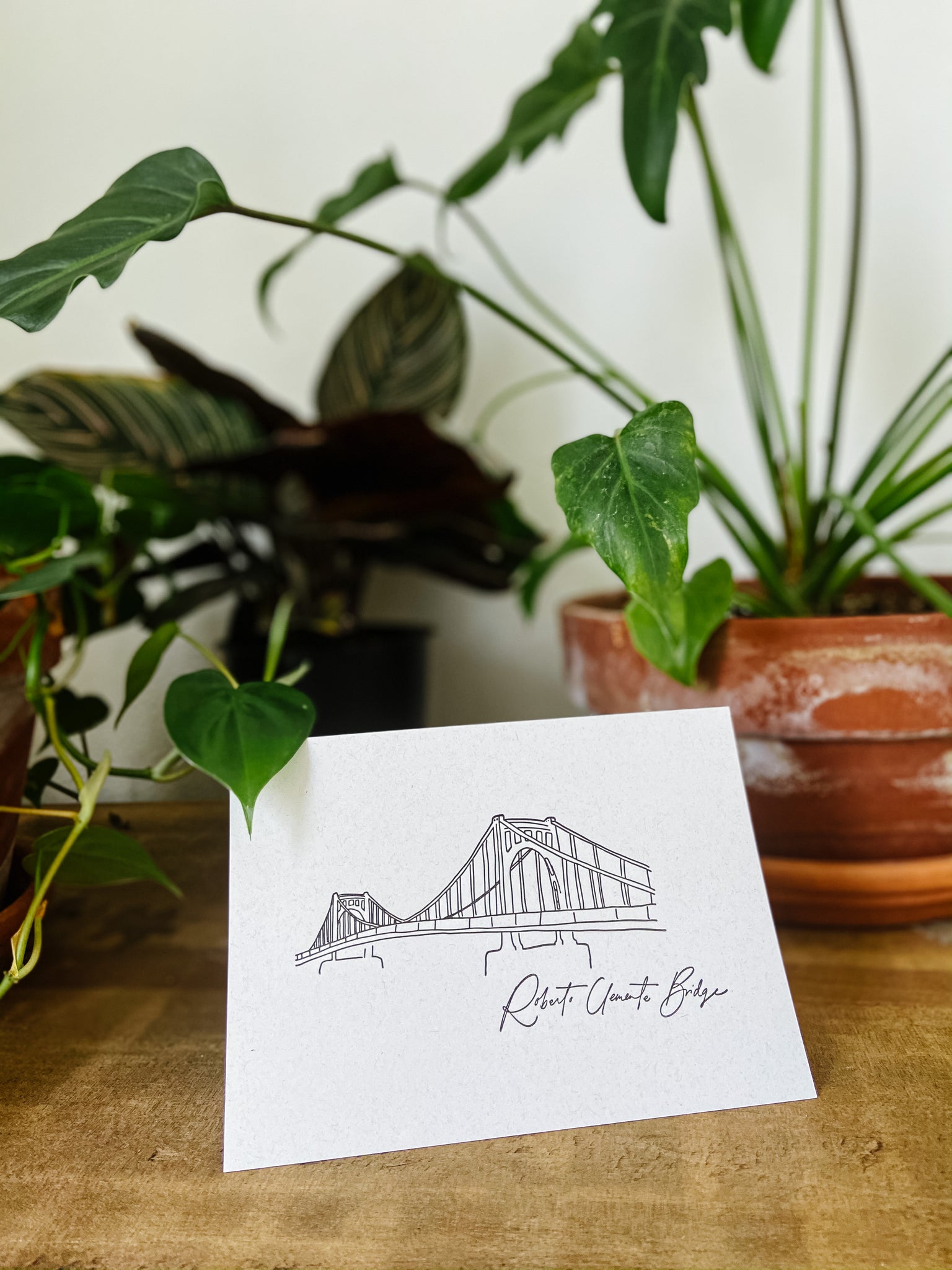 Letterpress Note Cards | Pittsburgh Bridges