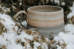 Handmade Extra Large Pottery Mug