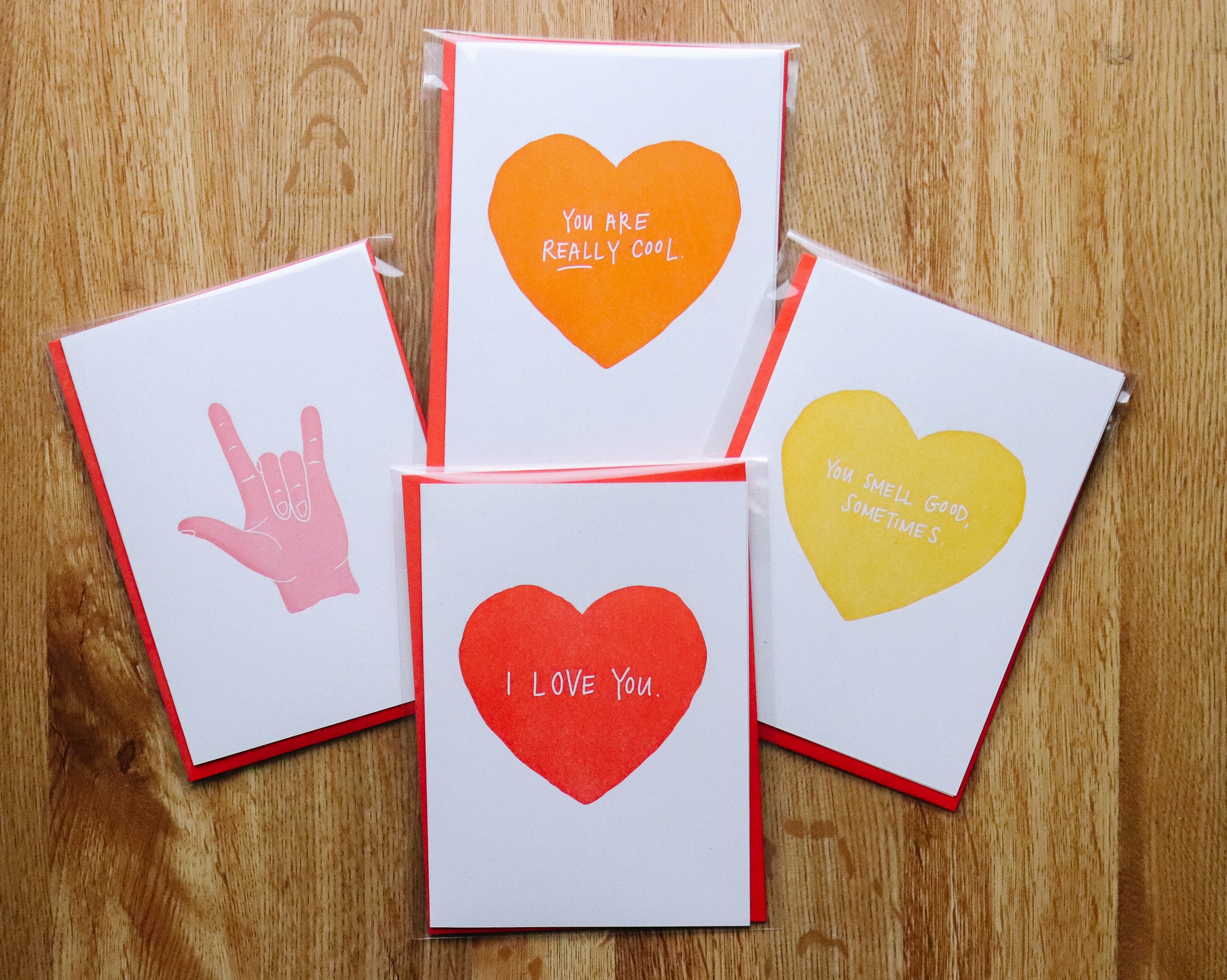 Letterpress Card | You smell good sometimes