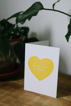 Load image into Gallery viewer, Letterpress Card | You smell good sometimes
